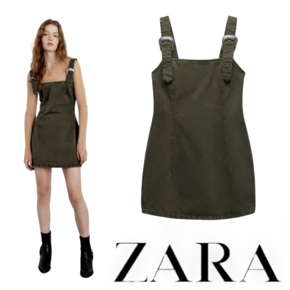 Zara denim trf dress 8197 286